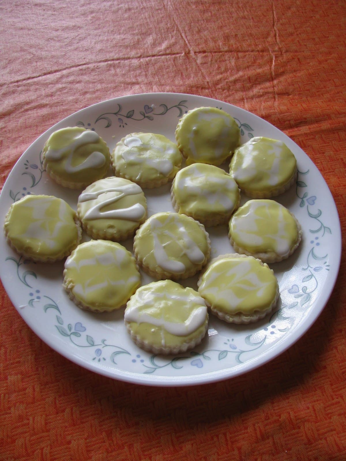 Citrongrottor med vit choklad